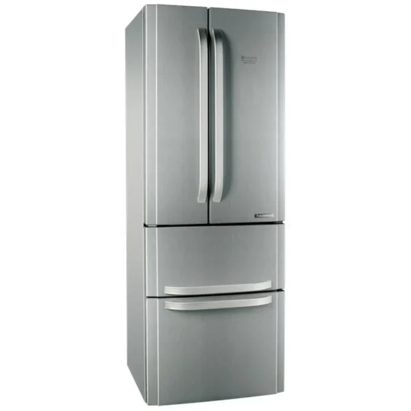 Hotpoint E4D AAA X C side-by-side refrigerator Freestanding Stainless steel