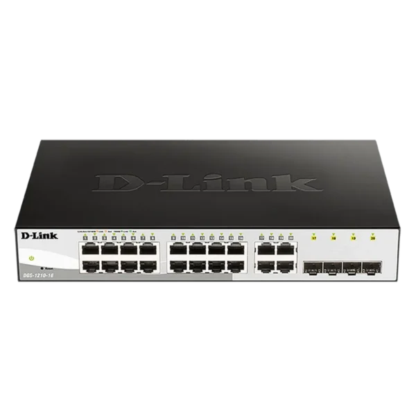 D-Link 16-Port Gigabit Smart Managed Switch with 4 Combo Ports