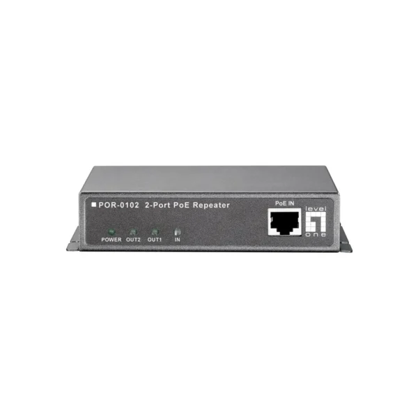 LevelOne PoE Repeater, 2 Ports, Cascadable