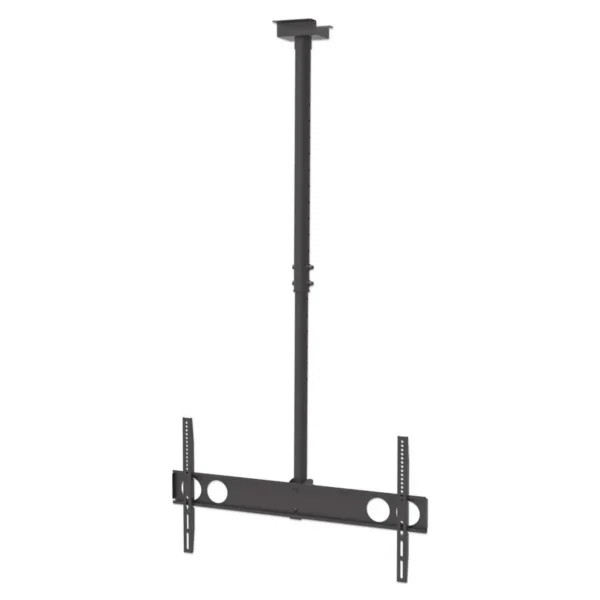 Manhattan Ceiling Mount for TV & Monitors, For screens: 37″ to 75″, Adjustable height: 105-156 cm, VESA compatability: all between 200×200 to 800x400mm – check the dimensions of the four mounting holes on back of screen to ensure it fits, Max 50kg, LFD,Bracket