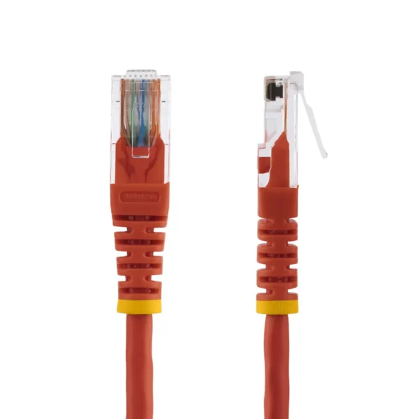 StarTech.com Cat5e Patch Cable with Molded RJ45 Connectors – 6 ft. – Red