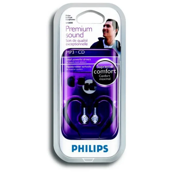Philips SHS8000 Earhook Headphones