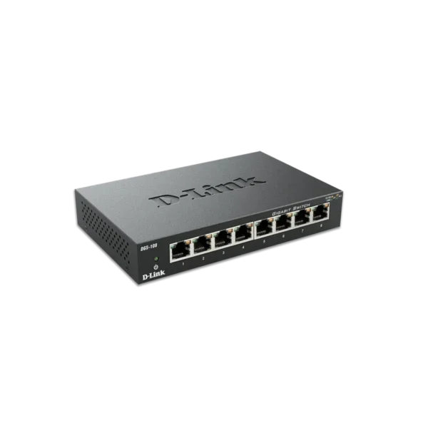 D-Link DGS-108 Black