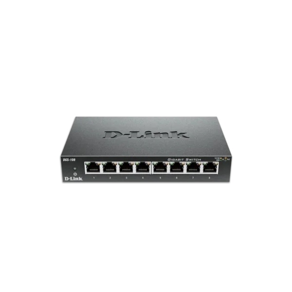 D-Link DGS-108 Black