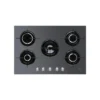 Indesit IPG 751 S (BK) Black Built-in Gas 5 zone(s)