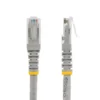 StarTech.com 50ft CAT6 Ethernet Cable – Gray CAT 6 Gigabit Ethernet Wire -650MHz 100W PoE RJ45 UTP Molded Network/Patch Cord w/Strain Relief/Fluke Tested/Wiring is UL Certified/TIA