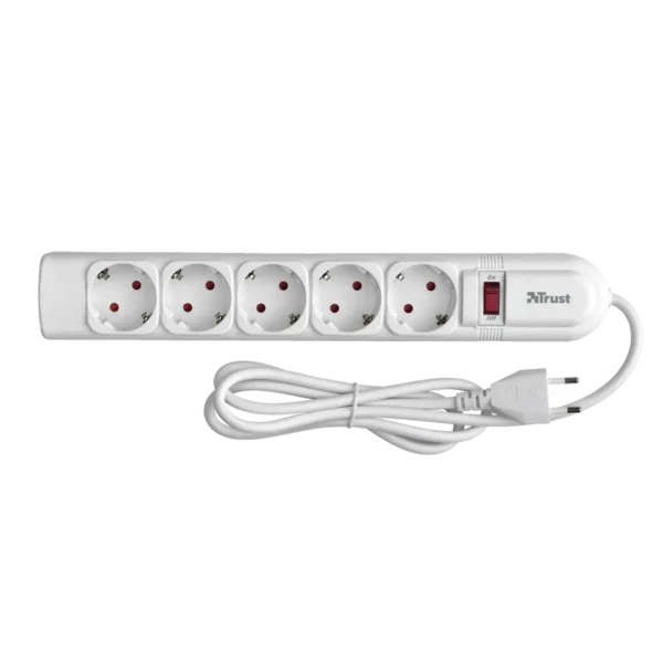 Trust Surge Guard White 5 AC outlet(s)