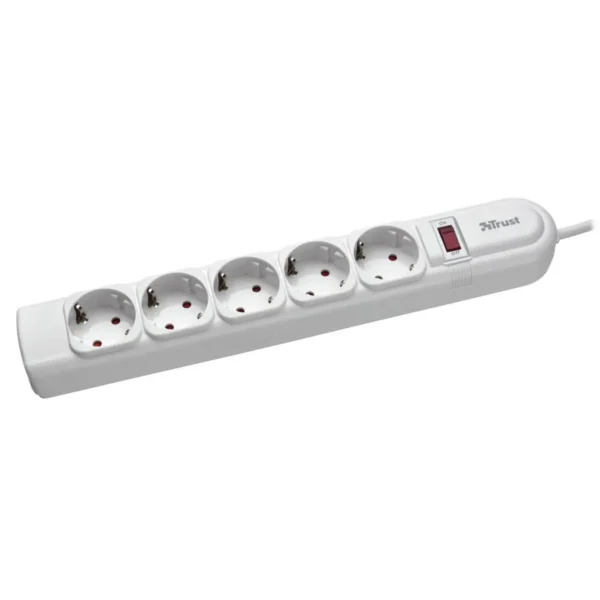 Trust Surge Guard White 5 AC outlet(s)