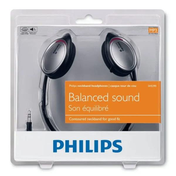 Philips Neckband Headphones SHS390/10
