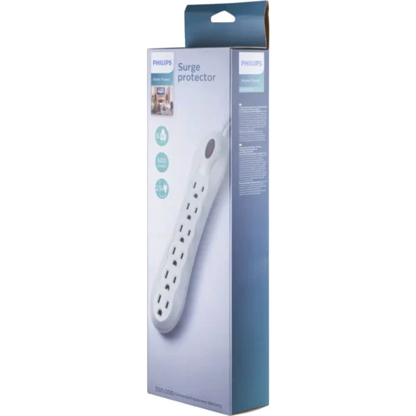 Philips SPP3160A/17 surge protector 6 AC outlet(s)