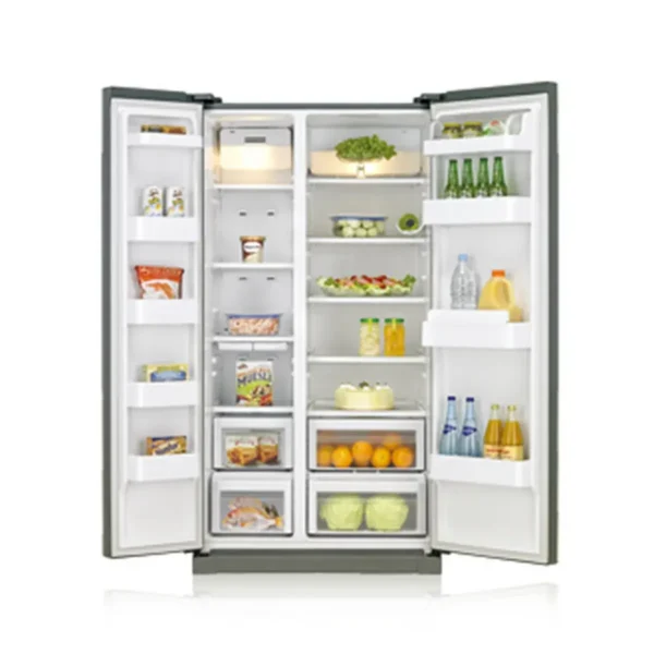 Samsung RSA1STMG side-by-side refrigerator Freestanding 540 L Silver