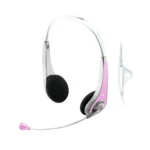 Trust InSonic Chat Headset – Pink Wired