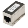 Intellinet Inline Coupler, Cat5e, FTP, Modular, 8P8C Female to 8P8C Female, Silver