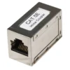 Intellinet Inline Coupler, Cat5e, FTP, Modular, 8P8C Female to 8P8C Female, Silver