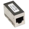 Intellinet Inline Coupler, Cat5e, FTP, Modular, 8P8C Female to 8P8C Female, Silver