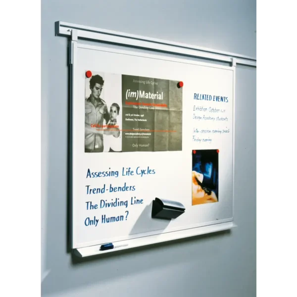 Legamaster LEGALINE whiteboard 90x120cm rail system