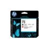 HP 73 Matte Black and Chromatic Red DesignJet Printhead