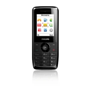 Philips Xenium X100 4.57 cm (1.8″) 52.7 g Black Entry-level phone