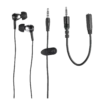 Trust 18369 headphones/headset Wired In-ear Black