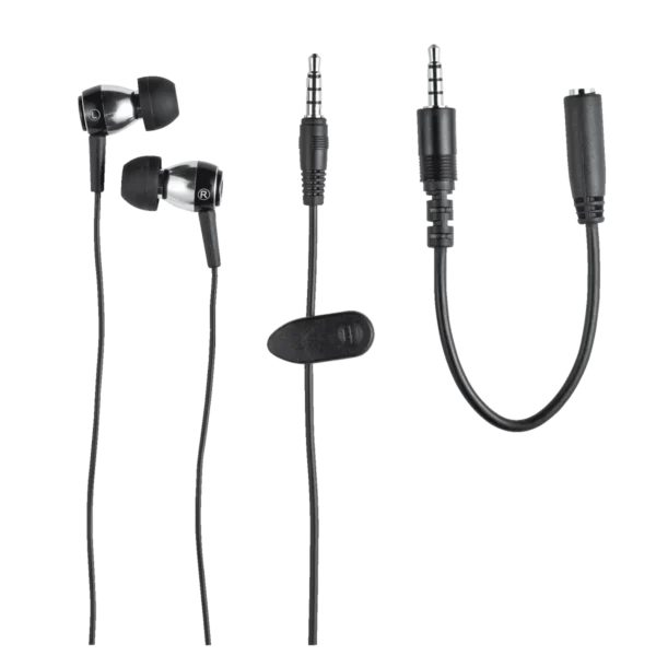 Trust 18369 headphones/headset Wired In-ear Black