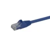 StarTech.com 7ft CAT6 Ethernet Cable – Blue CAT 6 Gigabit Ethernet Wire -650MHz 100W PoE RJ45 UTP Network/Patch Cord Snagless w/Strain Relief Fluke Tested/Wiring is UL Certified/TIA