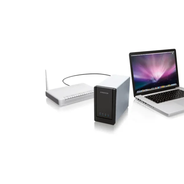 Freecom DualDrive Network Center 6TB ARM9 Black, Silver