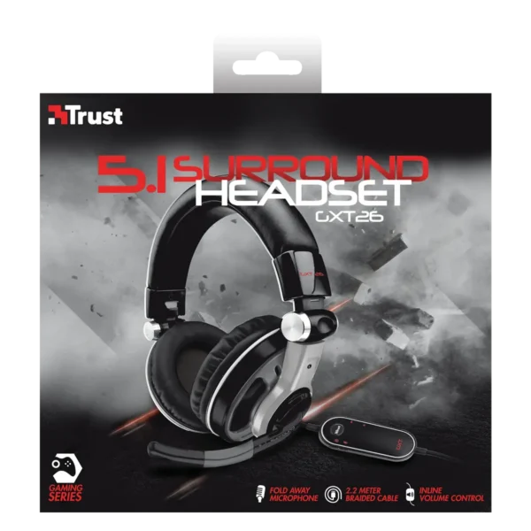 Trust GXT 26 Headset Wired Head-band Gaming Black
