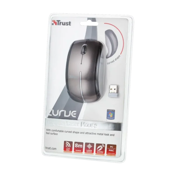 Trust Curve mouse RF Wireless Laser