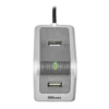 Trust BridZ 4 Port USB 2.0 Hub 480 Mbit/s Silver