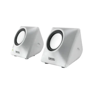 Trust Cone Portable Notebook Speakers White Wired