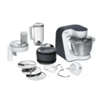 Bosch MUM52120 food processor 700 W 3.9 L Black, Stainless steel, Transparent, White