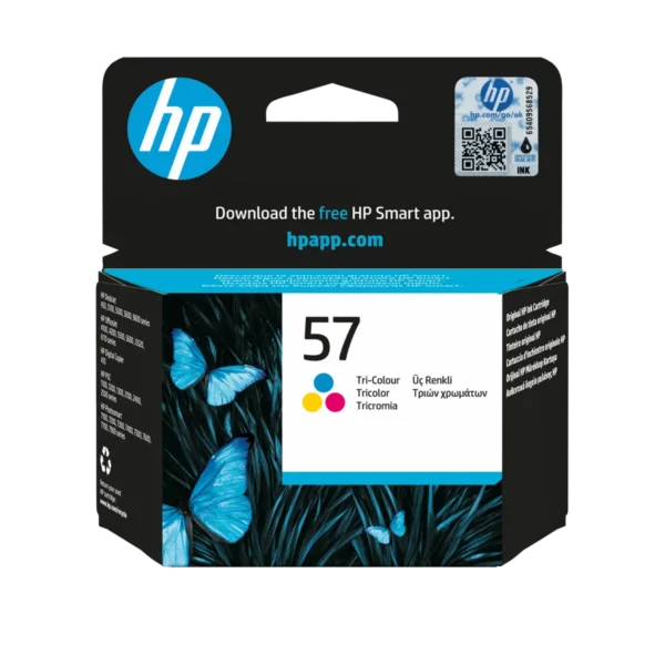 HP 57 Tri-color Original Ink Cartridge