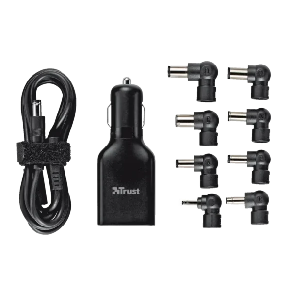 Trust Plug&Go Mobile phone, Laptop, Tablet Black Cigar lighter Auto