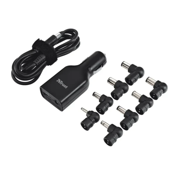 Trust Plug&Go Mobile phone, Laptop, Tablet Black Cigar lighter Auto