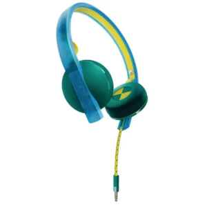 Philips SHO4200BG/28 headphones/headset Wired Head-band Blue, Yellow