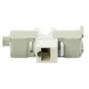 StarTech.com Cat 6 Keystone Jack White – Tool-Less