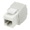StarTech.com Cat 6 Keystone Jack White – Tool-Less