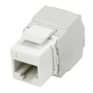 StarTech.com Cat 6 Keystone Jack White – Tool-Less