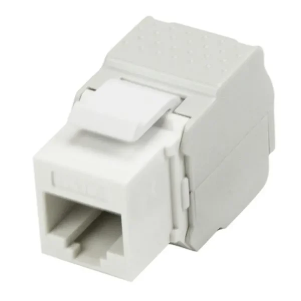StarTech.com Cat 6 Keystone Jack White – Tool-Less