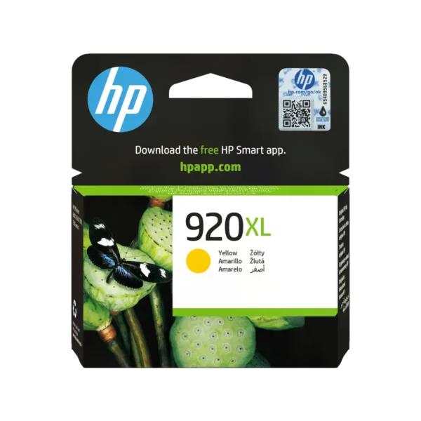 HP 920XL High Yield Yellow Original Ink Cartridge