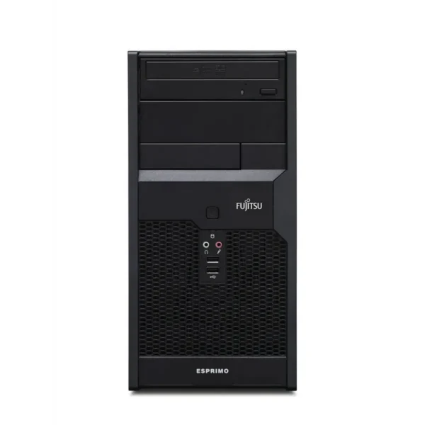 Fujitsu ESPRIMO P2560 Intel® Core™2 Duo E6600 2 GB DDR3-SDRAM 500 GB Windows 7 Professional Mini Tower PC Black