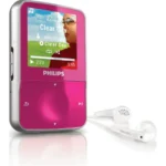Philips GoGear SA1VBE04PA/02 MP3/MP4 player 4 GB Pink, Silver