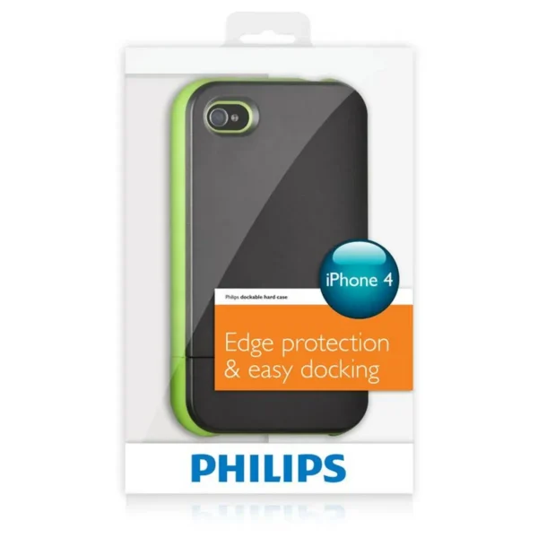 Philips DLM4360/17 MP3/MP4 player case Shell case Chocolate, Green Polycarbonate, Rubber