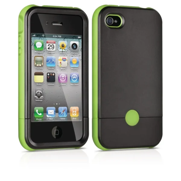 Philips DLM4360/17 MP3/MP4 player case Shell case Chocolate, Green Polycarbonate, Rubber