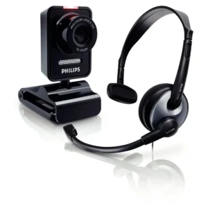 Philips SPC535NC/27 webcam 0.3 MP 640 x 480 pixels USB 2.0 Black