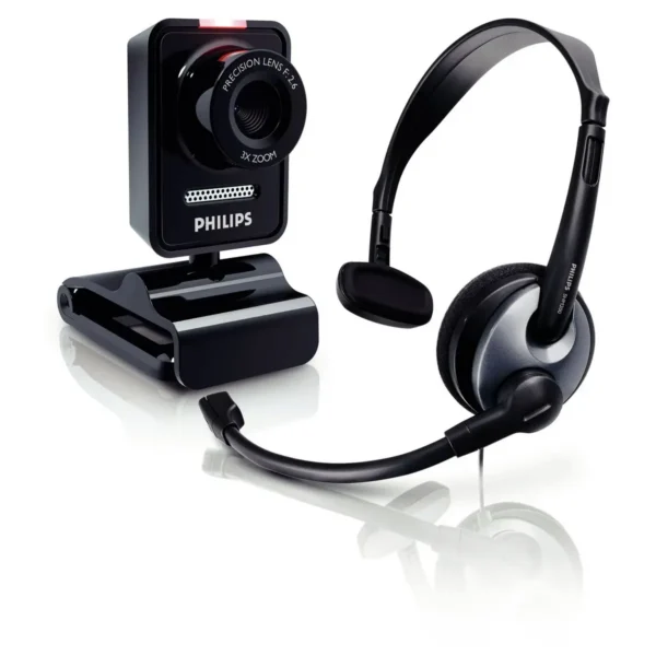 Philips SPC535NC/27 webcam 0.3 MP 640 x 480 pixels USB 2.0 Black
