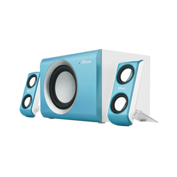 Trust SoundForce 2.1 AquaSonic speaker set 15 W Blue 2.1 channels