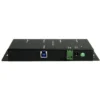 StarTech.com 4-Port Industrial USB 3.0 Hub with ESD Protection~4-Port USB 3.0 Hub – 5Gbps – Metal Industrial USB-A Hub – Wall or Desk Mountable USB Data Hub – TAA Compliant USB Expander Hub