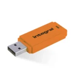 Integral 32GB USB2.0 DRIVE NEON ORNG