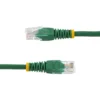 StarTech.com Cat5e Patch Cable with Molded RJ45 Connectors – 3 ft. – Green